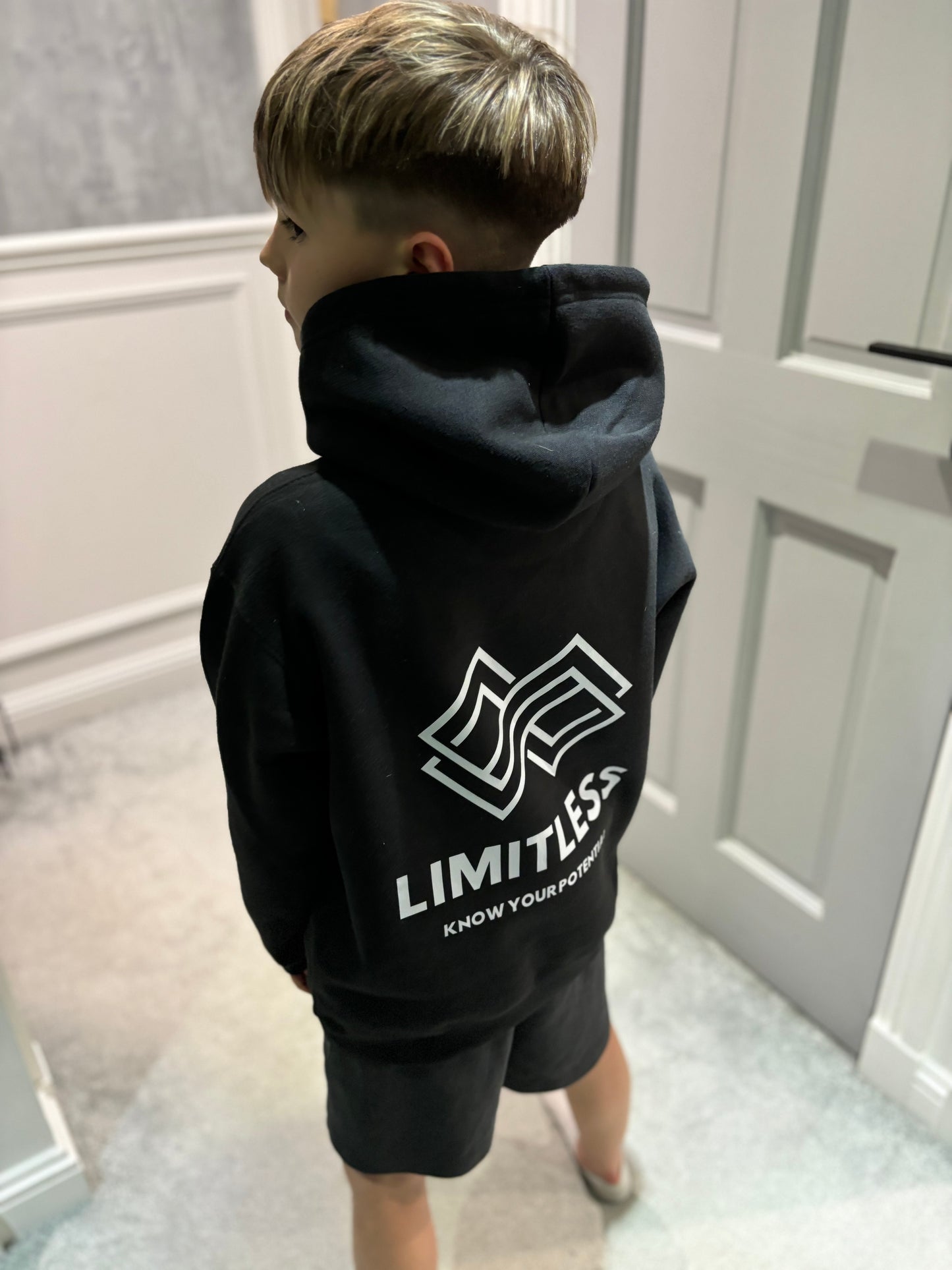 kids limitless Hoodie - know your potential